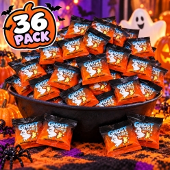 Ghost Poof Marshmallow Candy Packs - 36 Packs